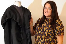 Emily Scott won the Australian Graduates Fashion Week contest in Sydney last November. Photo / Otago Daily Times 