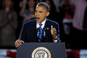 President Obama sought to be a leader who would transcend partisan divisions. Photo / AP