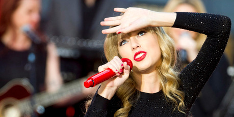 Taylor Swift has revealed the hurt she felt after being the butt of jokes at the Golden Globes and on Saturday Night Live. Photo / AP