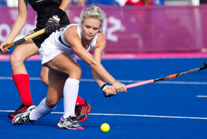 Charlotte Harrison in action during the London Olympics. Photo / Brett Phibbs