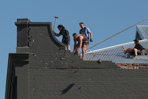 Index suggests activity in Canterbury is above pre-earthquake levels. Photo / Greg Bowker