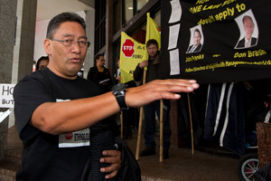 Harawira's offer is a cross-breed of Trojan horse and Bigfoot. Photo / Brett Phibbs