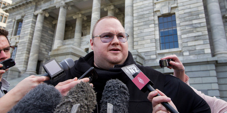Internet billionaire Kim Dotcom. Photo / Mark Mitchell