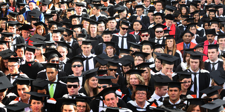 Masters graduates earn almost twice the national median wage. Photo / Mark Mitchell