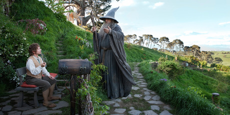 The home of The Hobbit's Bilbo Baggins is part of the Hobbiton Movie Set Tours. Photo / Supplied