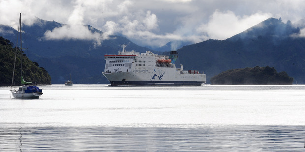 The ferry Kaitaki berthing at Picton. A group is looking at a $422m plan to build a new terminal at Clifford Bay, which would mean quicker trips between the North and South Islands. Photo / NZPA