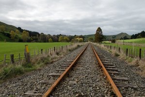 The Napier-Gisborne rail line. Photo / Supplied