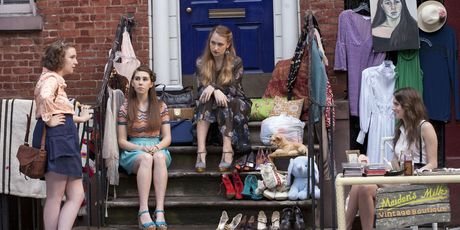 The girls of Girls live in a grittily real New York. Photo / Supplied