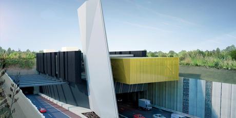 An artist's impression of how the Waterview tunnel will look.