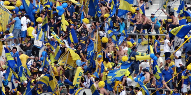 Boca Juniors fans. Photo / Supplied
