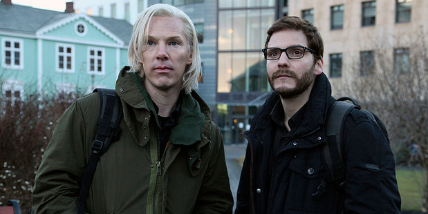 Benedict Cumberbatch and Daniel Bruehl in the first image released from The Fifth Estate. Photo/supplied