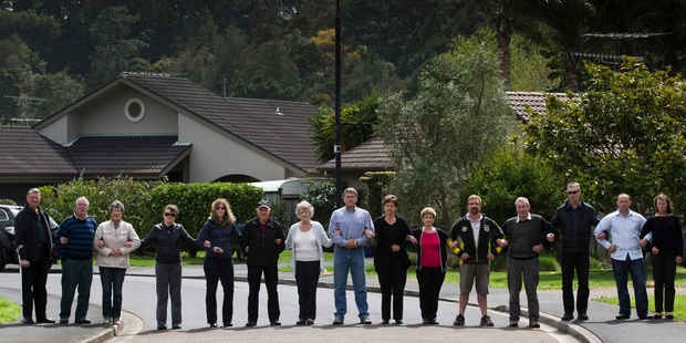 People of Samuels Lane in Albany are worried that if The Grove goes ahead traffic through the subdivision and a lack of parking will put their children at risk, says one resident. Photo / Greg Bowker
