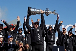 Jimmy Spithill's success was one of the greatest comebacks in history. Photo / AP