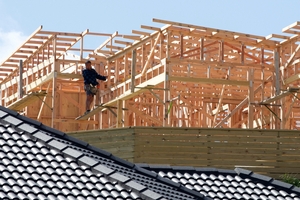 The economy cannot handle a construction boom and a consumption boom at the same time, ANZ's chief economist warns. Photo / Mark Mitchell