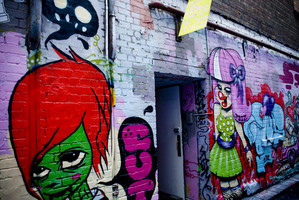 Street art in Melbourne.