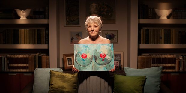 In breast cancer ads, if it is a case of "see a nipple and save a life" then surely it's worth taking the risk of offending the purists?