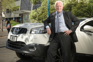 Michael Barnett, NZ Order of Merit, started driving in a Morris Minor. Picture / Ted Baghurst