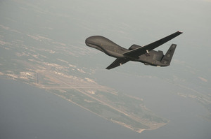 A RQ-4 Global Hawk unmanned aerial vehicle. Photo / AP