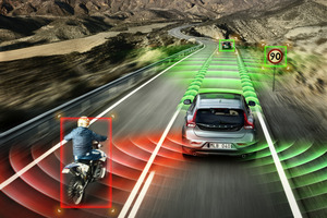Hands-free driving, cars that talk to each other and sense danger, and even more airbags are all on the way.