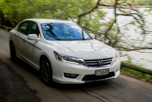 The Accord V6NT is full of new styling and features such as adaptive cruise control, but is still unmistakably Honda.