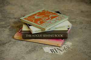 Vintage DIY books. Photo / Dean Purcell.