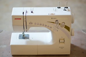 Janome sewing machine. Photo / Dean Purcell
