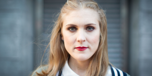 Actress, writer and award winning film maker Aidee Walker. Photo / Richard Robinson