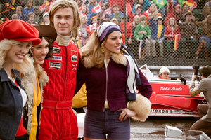 Chris Hemsworth plays James Hunt, who had a playboy reputation in Rush.