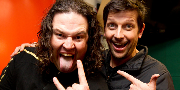 Radio Hauraki hosts Mikey Havoc and Matt Heath. Photo / File / Dean Purcell