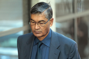 Hemant Maharaj was sentenced in the Auckland District Court today. Photo / Doug Sherring