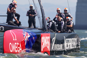 Emirates Team New Zealand. Photo / Brett Phibbs