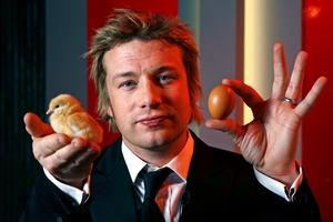 Jamie Oliver is partnering with Woolies on a campaign to inspire Australians to eat healthier food.
