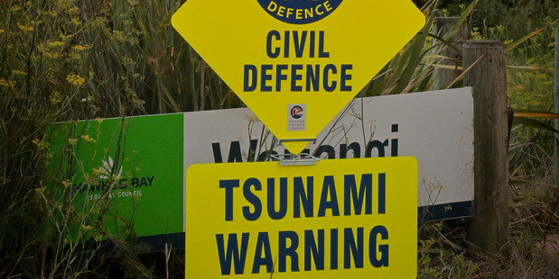 New tsunami risk calculations for NZ don't make for confident reading. Photo / Warren Buckland
