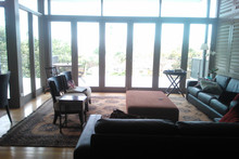 Indoor-outdoor living is beautifully realised.