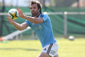 Conrad Smith will play his 75th test match for the All Blacks on Sunday. Photo / Getty Images