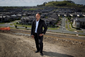 Ken Lotu-Iiga says Fletcher Residential has another three or four years of building work at Stonefields in Mt Wellington. Photo / Sarah Ivey