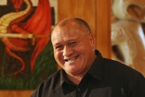 HBT093743-17.JPG Henare O'Keefe, Hastings District councillor - pictured at the launch of Flaxmere U-Turn Trust, and its Flaxmere Heroes calendar, at Te Aranga Marae, Flaxmere, Hastings.