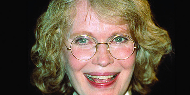 Mia Farrow.