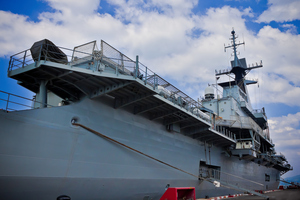 US Navy Aircraft Carrier. Photo / Getty Images
