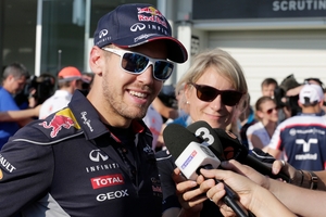 Sebastian Vettel has already racked up eight victories out of 14 this year but says it is never easy. Photo / AP