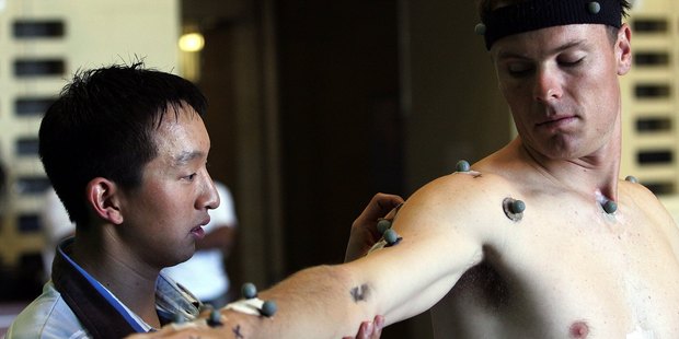 Johan Botha during earlier testing in 2006. Photo / Getty Images