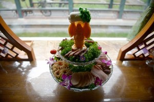 A dish of animal penis at a restaurant in Beijing.Photo / AFP