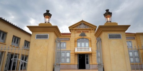 The entrance of the world's oldest cinema L'Eden in La Ciotat, southern France. Photo / AFP