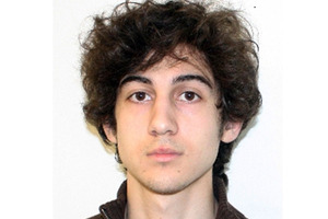 Boston Marathon bombing suspect Dzhokhar Tsarnaev. Photo / AP
