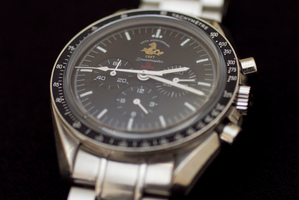 50th anniversary Omega Speedmaster. Photo / Natalie Slade.
