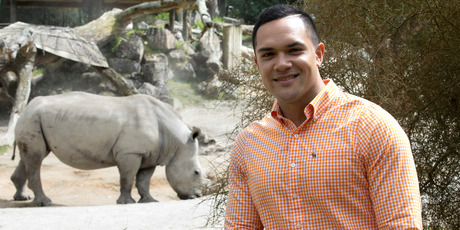 Nick Afoa says that, like Simba, he had his time in the wilderness. Photo / Brett Phibbs