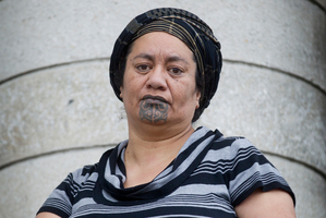 Ngapera Rangiaho says her income has recently fallen from $1200 to around $500 a fortnight with the loss of a client. Photo / Christine Cornege