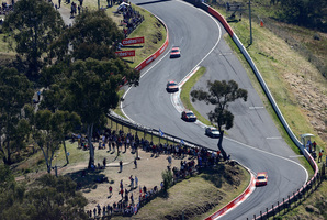 The Bathurst 1000 endurance race at the Mt Panorama circuit is the mecca of V8 racing. Photo / Getty Images