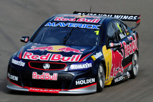 Jamie Whincup drives the #1 Red Bull Racing Australia Holden
