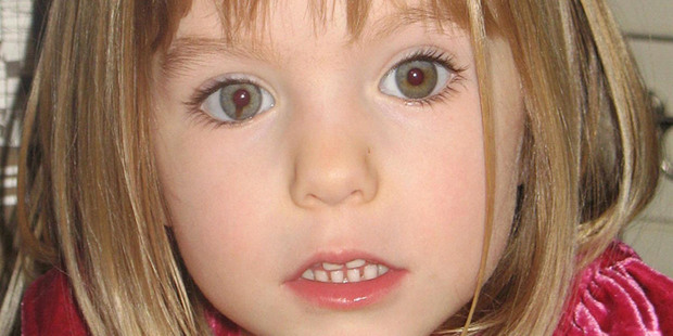Madeleine McCann went missing in May 2007. Photo / AP